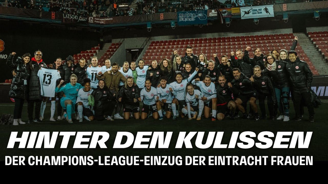 Kabine, Trainer-Ansprache, Party auf dem Platz: 36h hautnah beim Champions-League-Einzug!