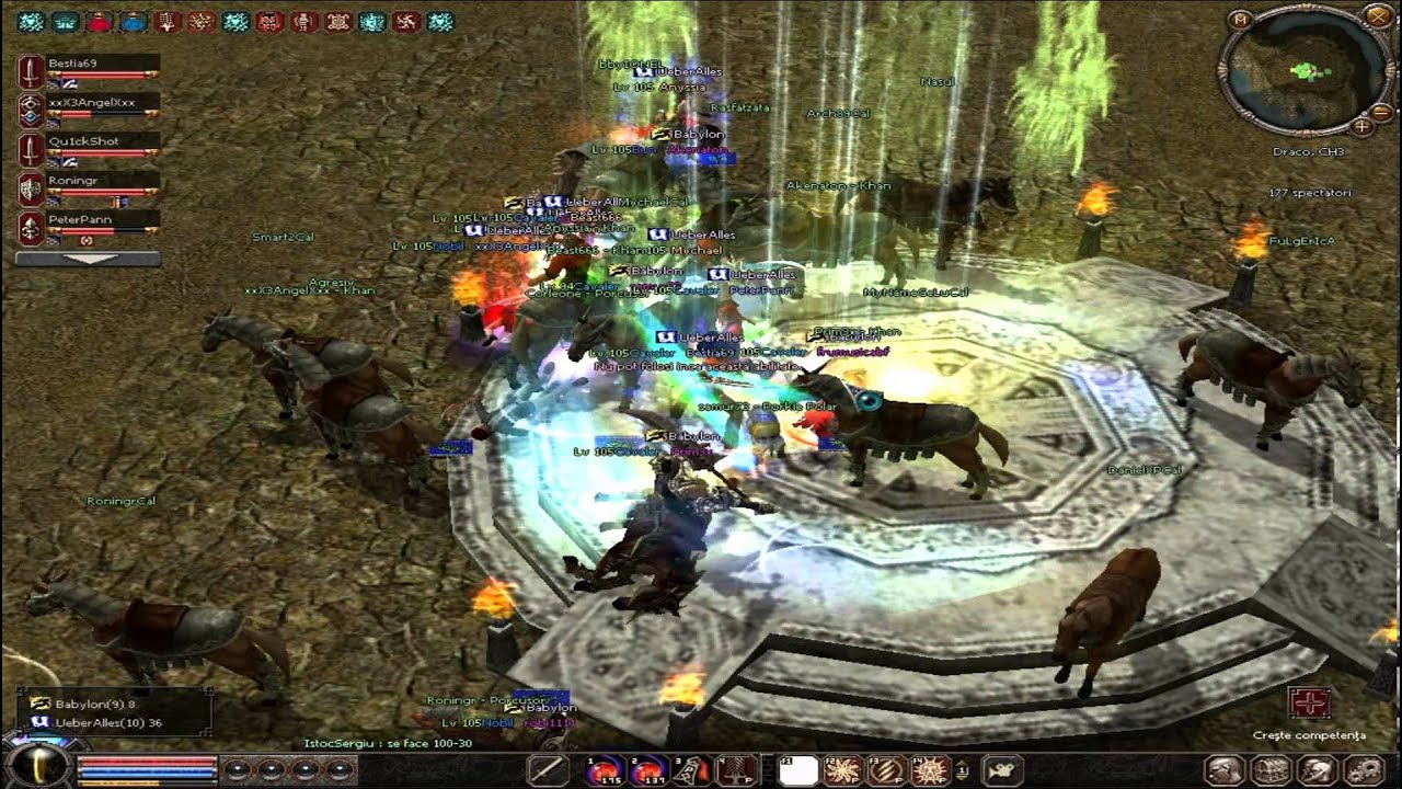 Metin2 Draco. UeberAlles vs Babylon - finala 
