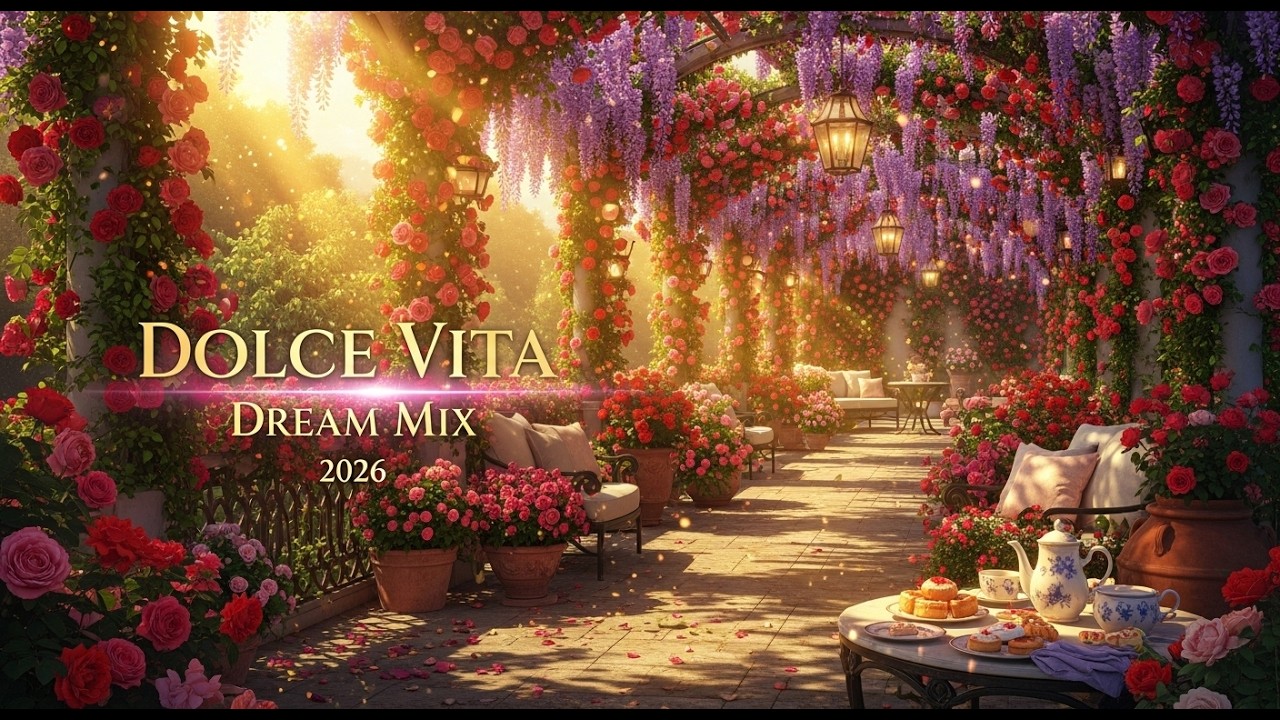 Mediterranean Lounge Travel – Italian Riviera Sunset Instrumental