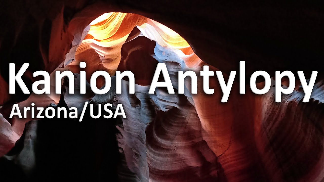 Kanion Antylopy i zapora w Glen Canyon