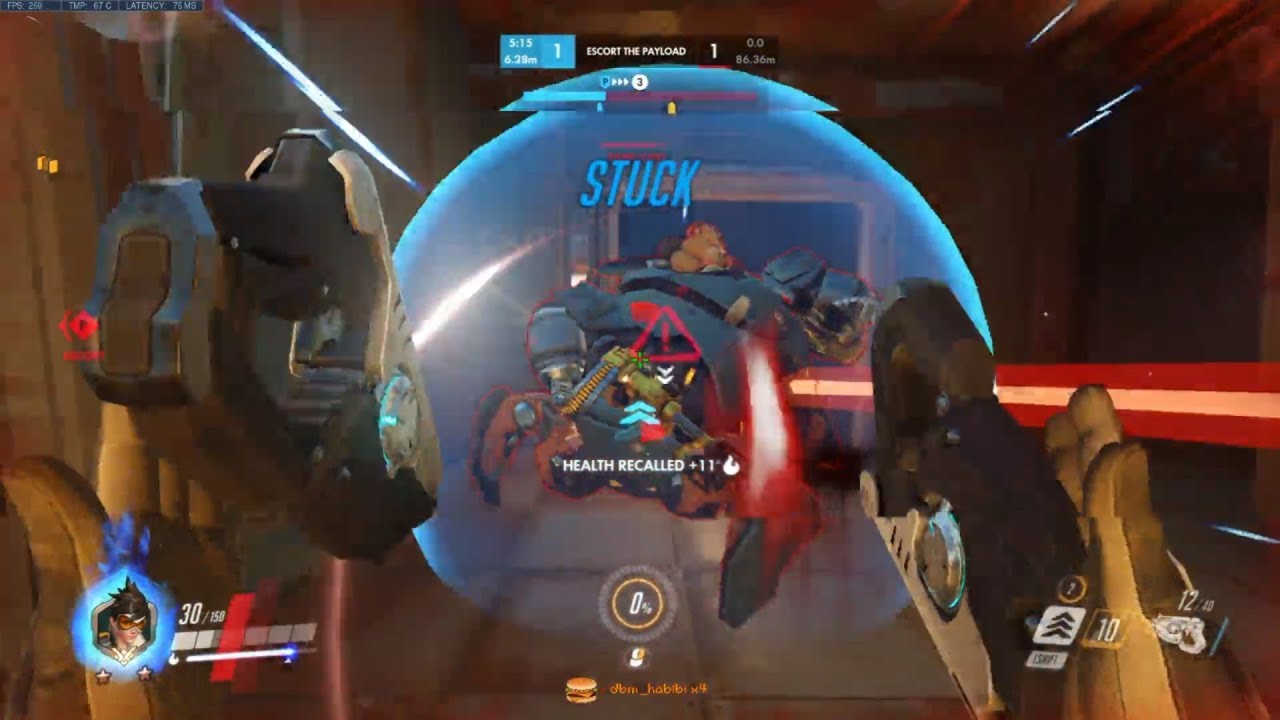 Overwatch Dafran Showing His Tracer Gameplay Skills -Sick Tracking-