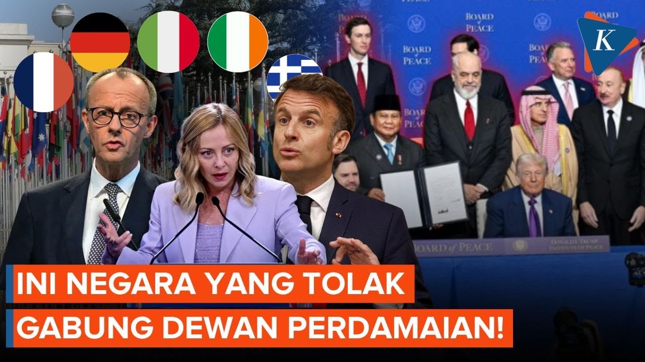 Selain Perancis, Ini Negara yang Tolak Board of Peace Buatan Trump!