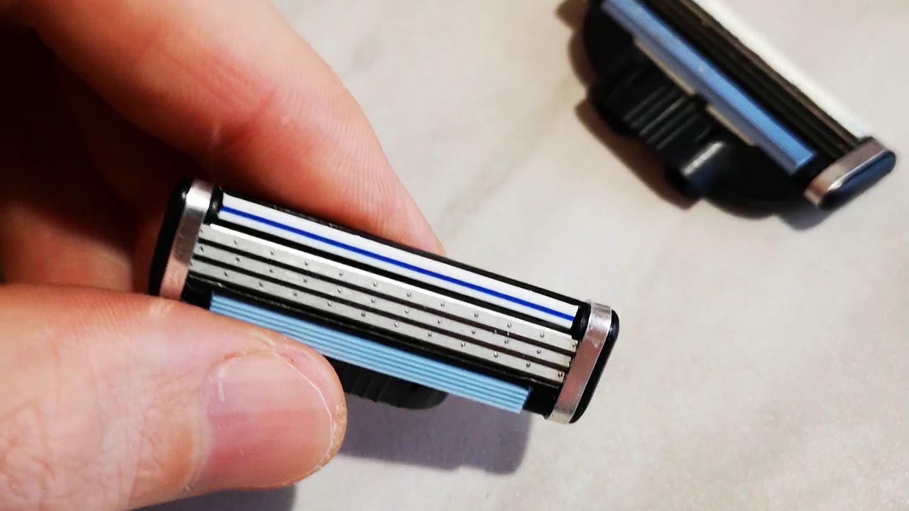 Оригинал Gillette Mach3 и копия из китая
