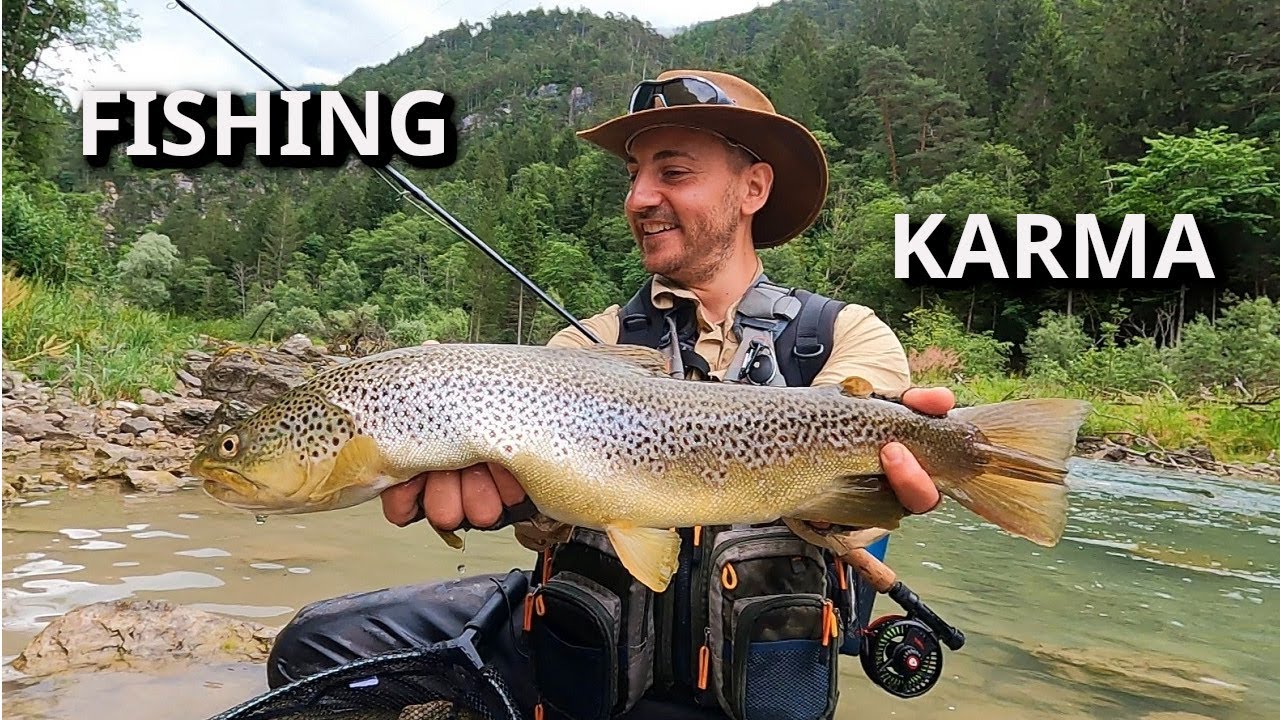 Pesca alle GRANDI TROTE selvatiche del CANYON - Fishing Karma