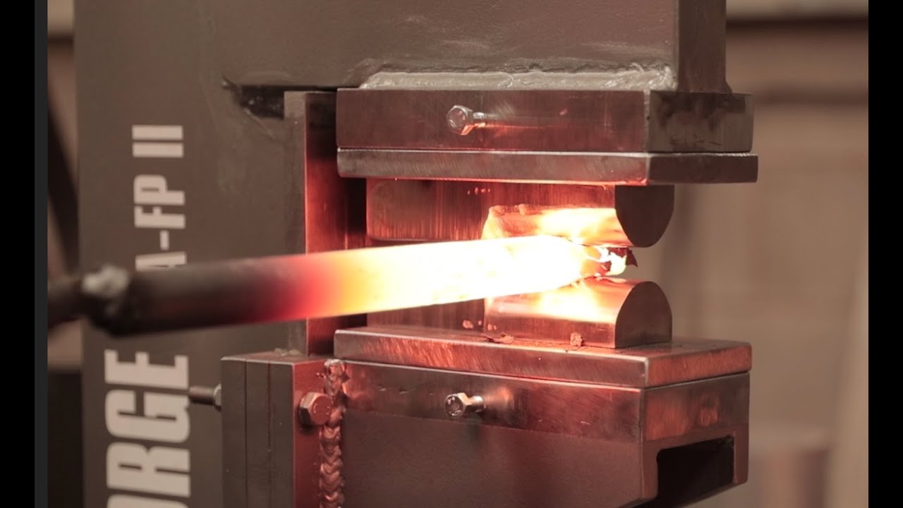 HOW TO BUILD A FORGE PRESS USING A $100 JACK - PART 3 - IT'S ALIVE!