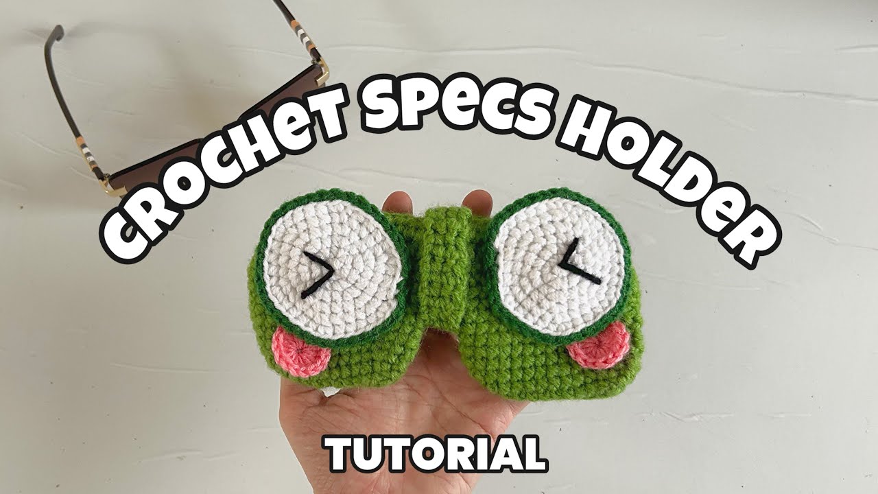 This Viral Crochet Glasses Holder is Genius! | Easy Crochet Specs Pouch Tutorial 
