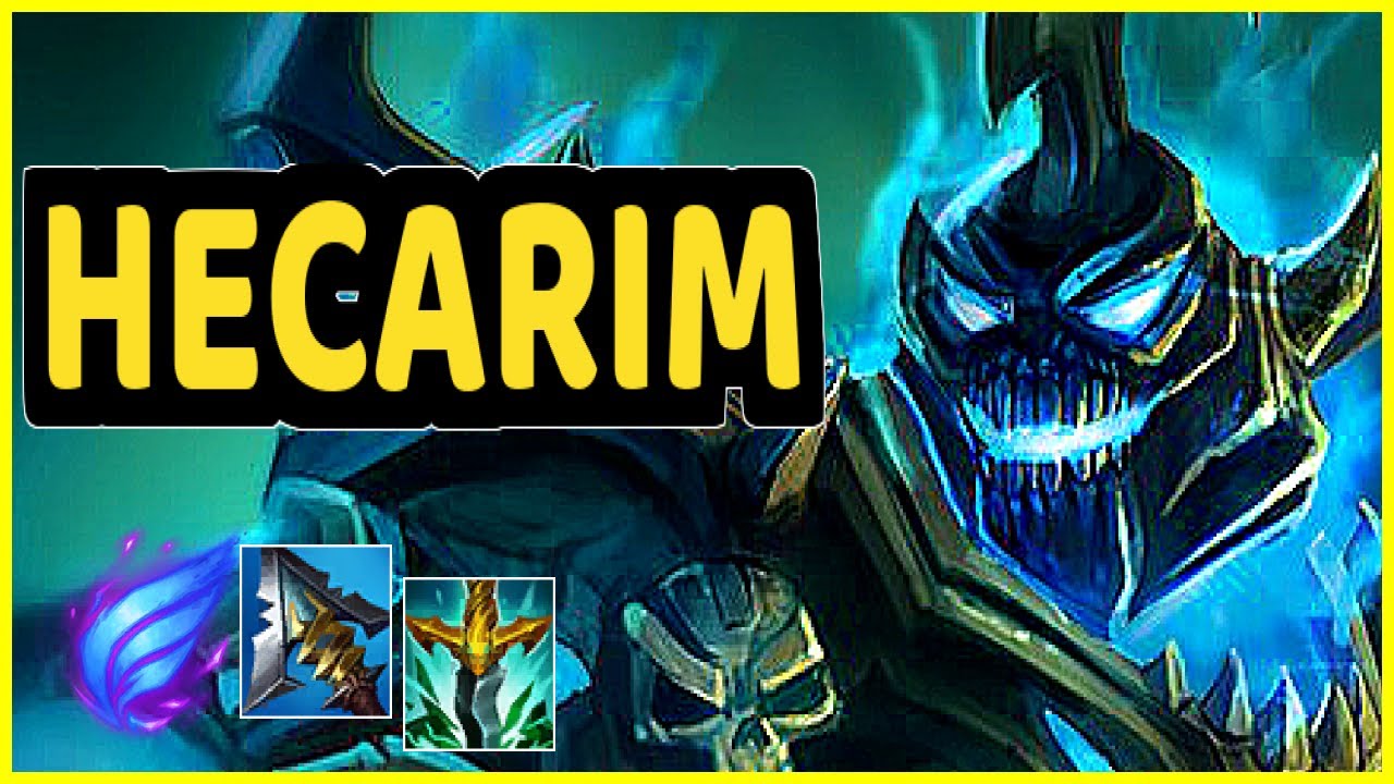 HECARIM VS SHEN - 8/4/3 KDA JUNGLE GAMEPLAY