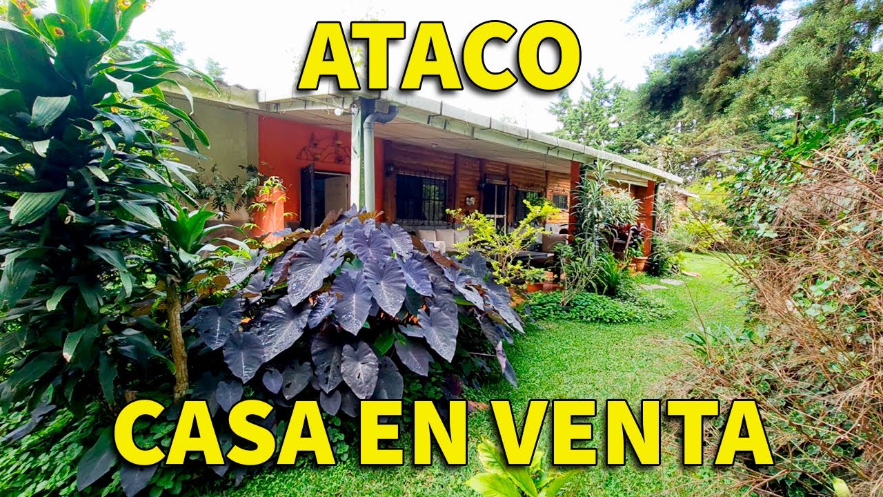 NO DISPONIBLE !VENTA DE CASA DE CAMPO EN RUTA DE LA FLORES ATACO, AHUACHAPAN EN EL SALVADOR