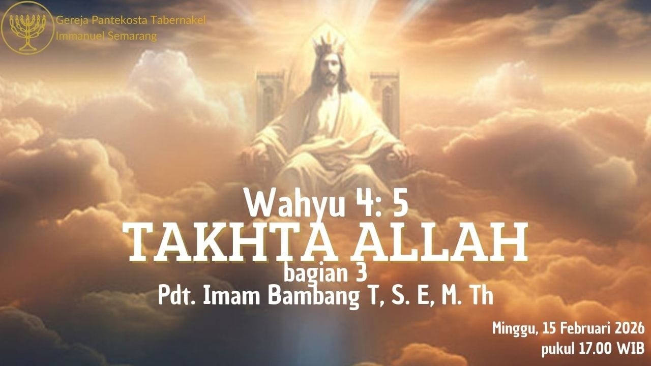 GPT Immanuel Semarang Ibadah Raya Minggu, 15 Februari 2026