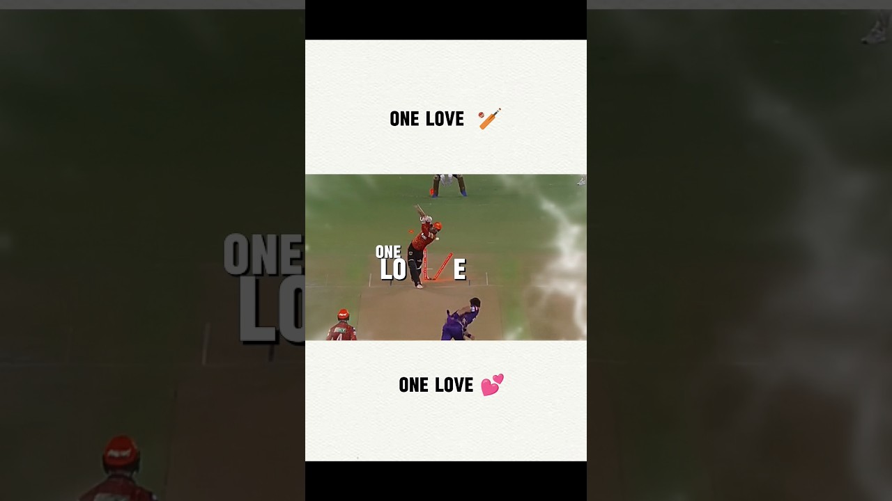 One Love 💕💕#shorts #cricket #trending #viral #ytshorts