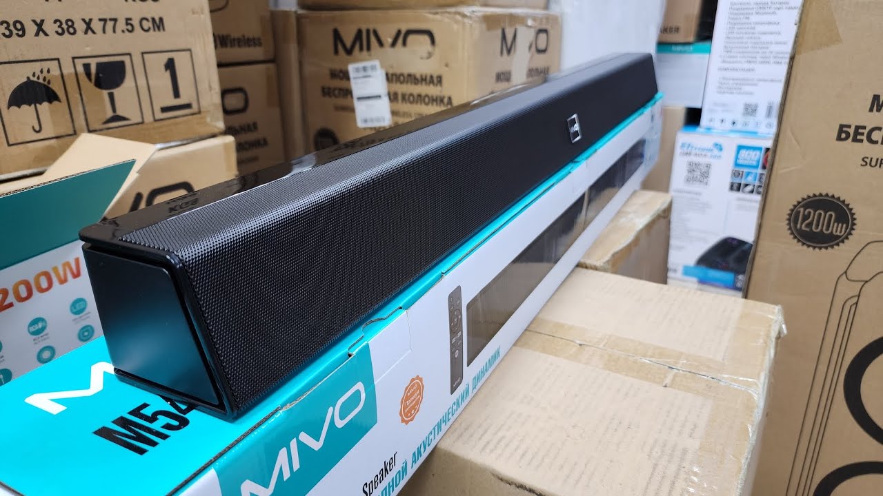 Mivo M 54 Саундбар 80Ватт 🔥Обзор ‼️ Распаковка ‼️ Для заказа ⬇️⬇️⬇️⬇️🛒🛒🛒⬇️⬇️⬇️