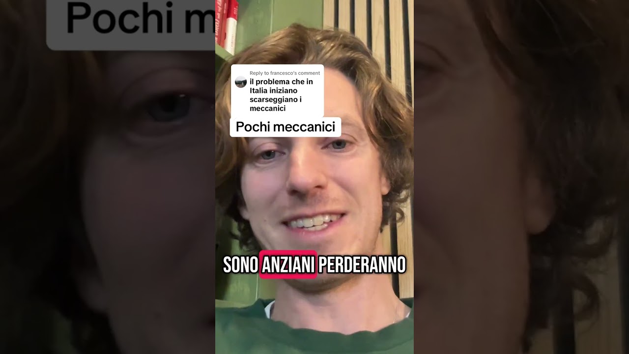 Initalia scarseggiano i meccanici che significa che vi &egrave; un&rsquo;ottima opportunit&agrave; per diventare