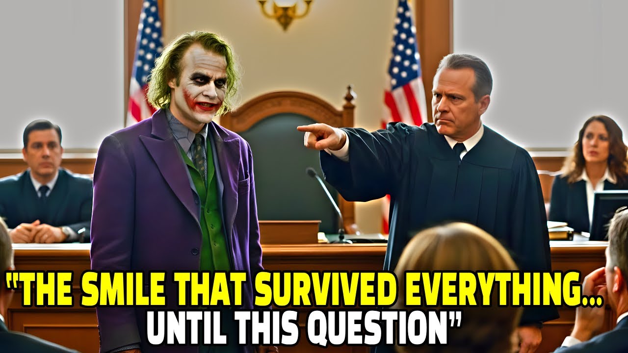 Joker’s Smile Cracks After a Brutal Question — Then He Reveals Something That SHOCKS the Court