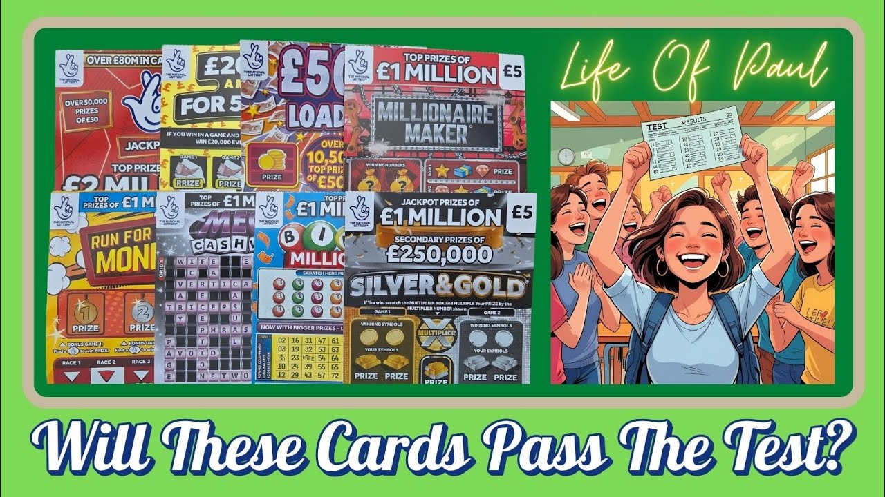 Will we win big, or lose it all? £40 of scratch cards