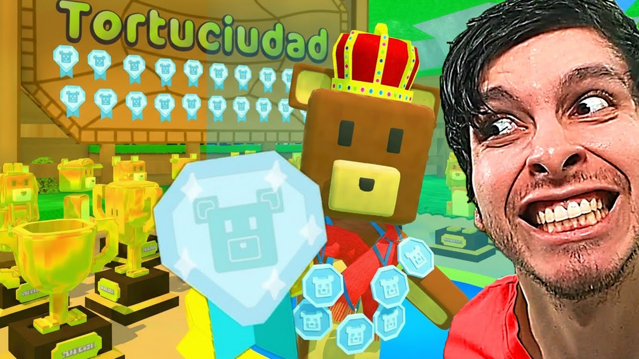 Consegu&iacute; LAS MEDALLAS DE DIAMANTE de TORTUCIUDAD en SUPER BEAR ADVENTURE !!