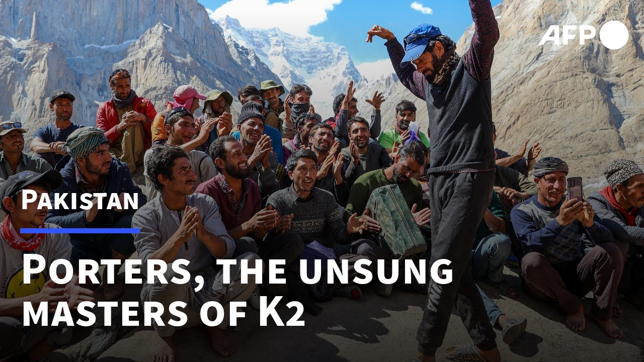 Pakistan's K2 porters, the unsung masters of the mountains | AFP