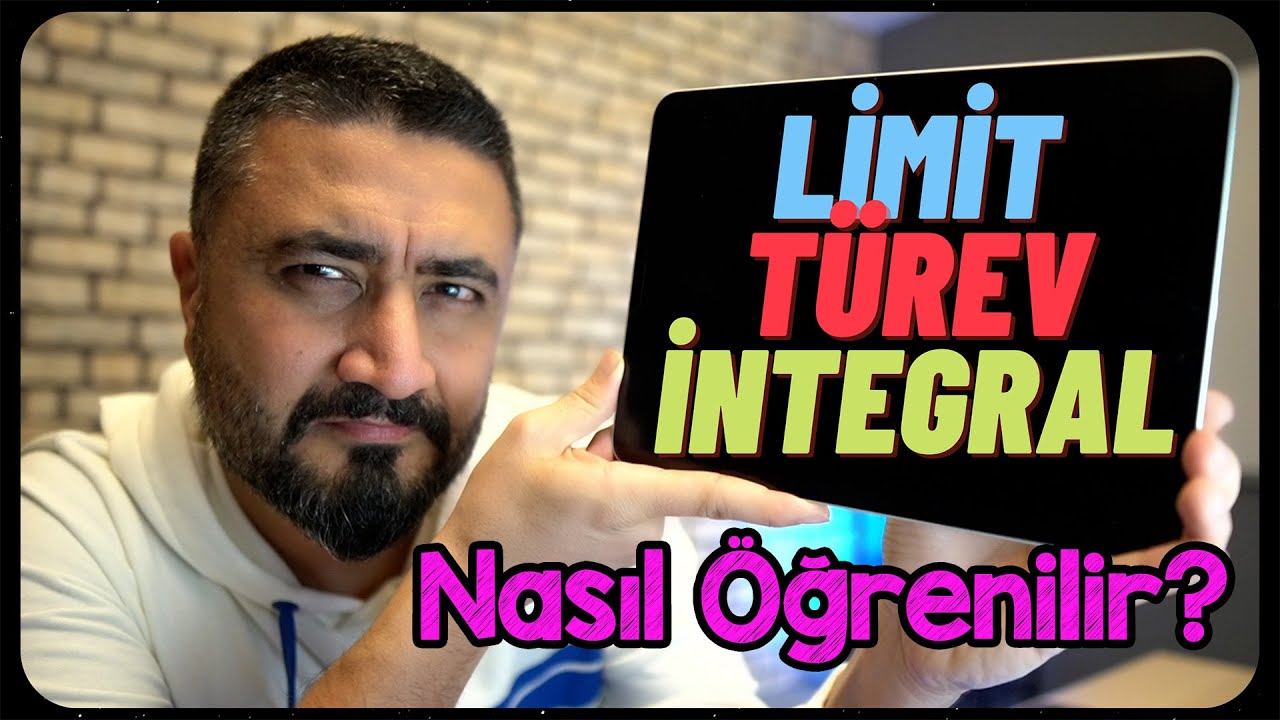 Limit Türev İntegral Nasıl Öğrenilir? | | 2021 TYT AYT #rmtayfa