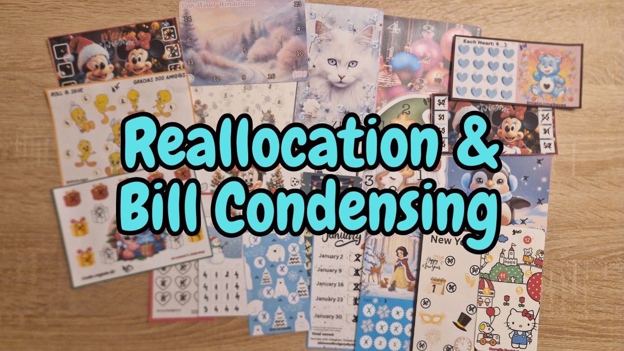 January Reallocation | Cash Condensing | Sinking Funds Balance
