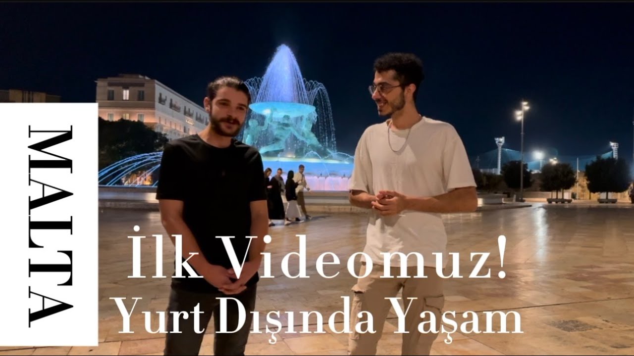 Malta’da Hayatımız Ve Yurtdışında Yaşam Hakkında İlk Videomuz!