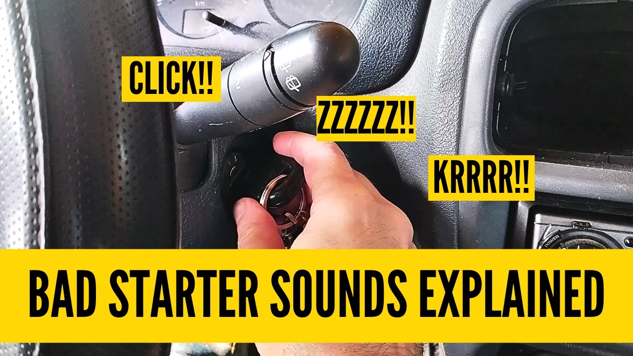 Car Clicking When Starting? Bad Starter Sounds Explained