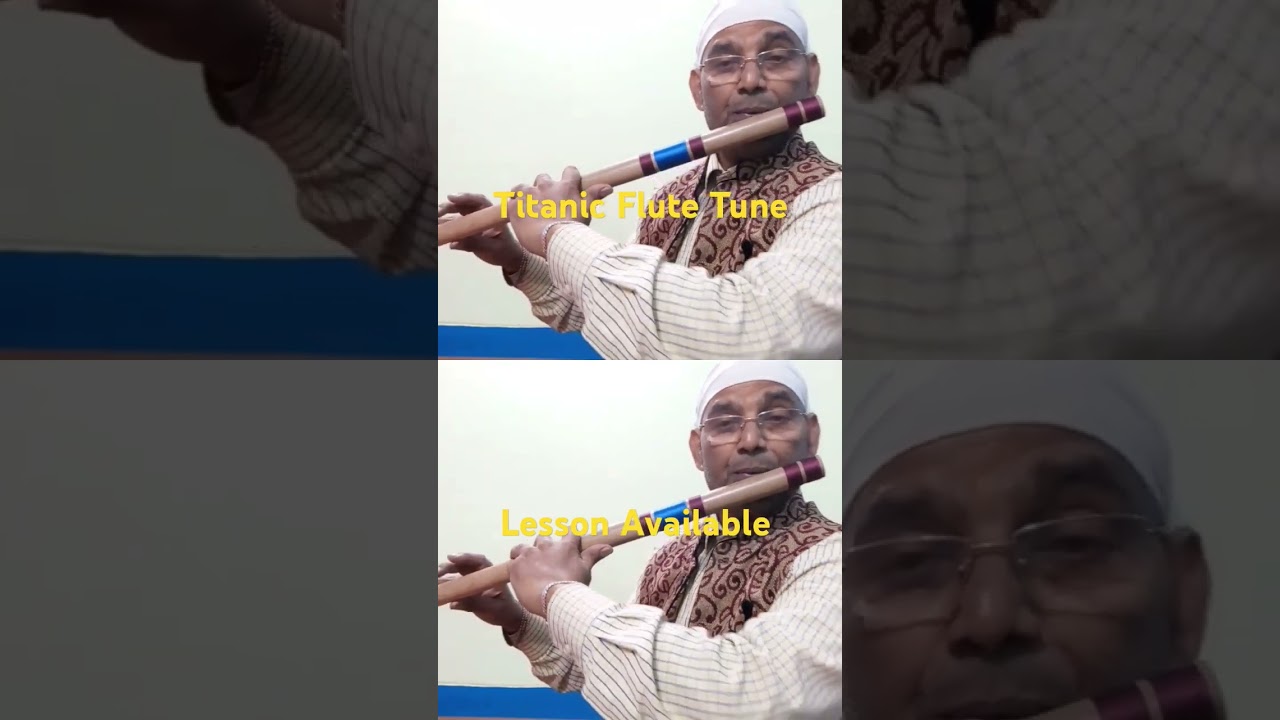 Titanic #shots #Flute #bansuri #anjaniflute Bansuri Tutorial Available Link In Disription