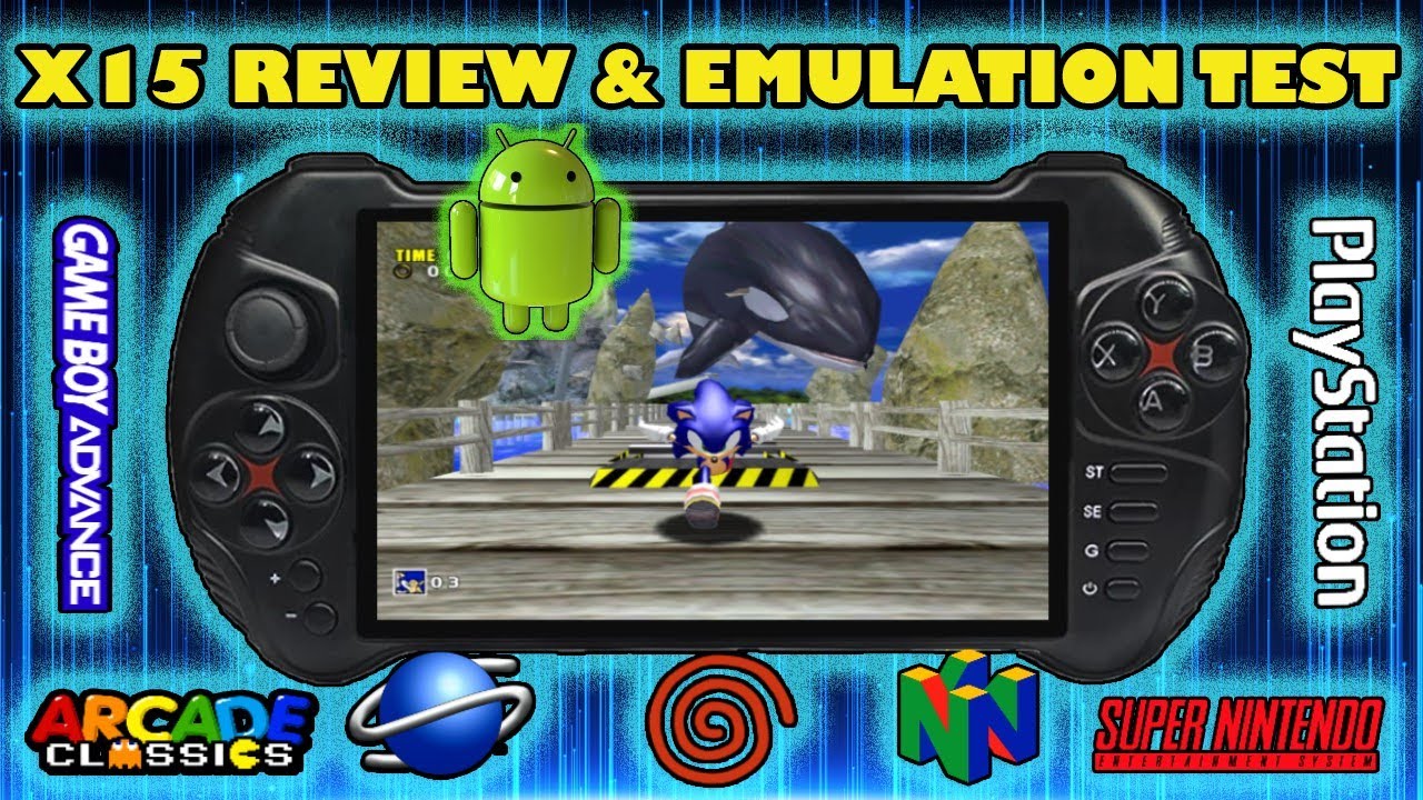 PowKiddy X15 Android Handheld Game Console Review & Emulation Test