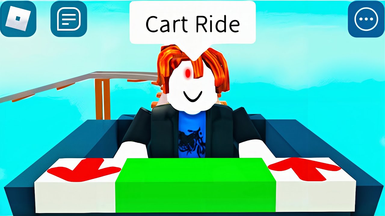 ROBLOX Cart Ride Funny Moments (MEMES)