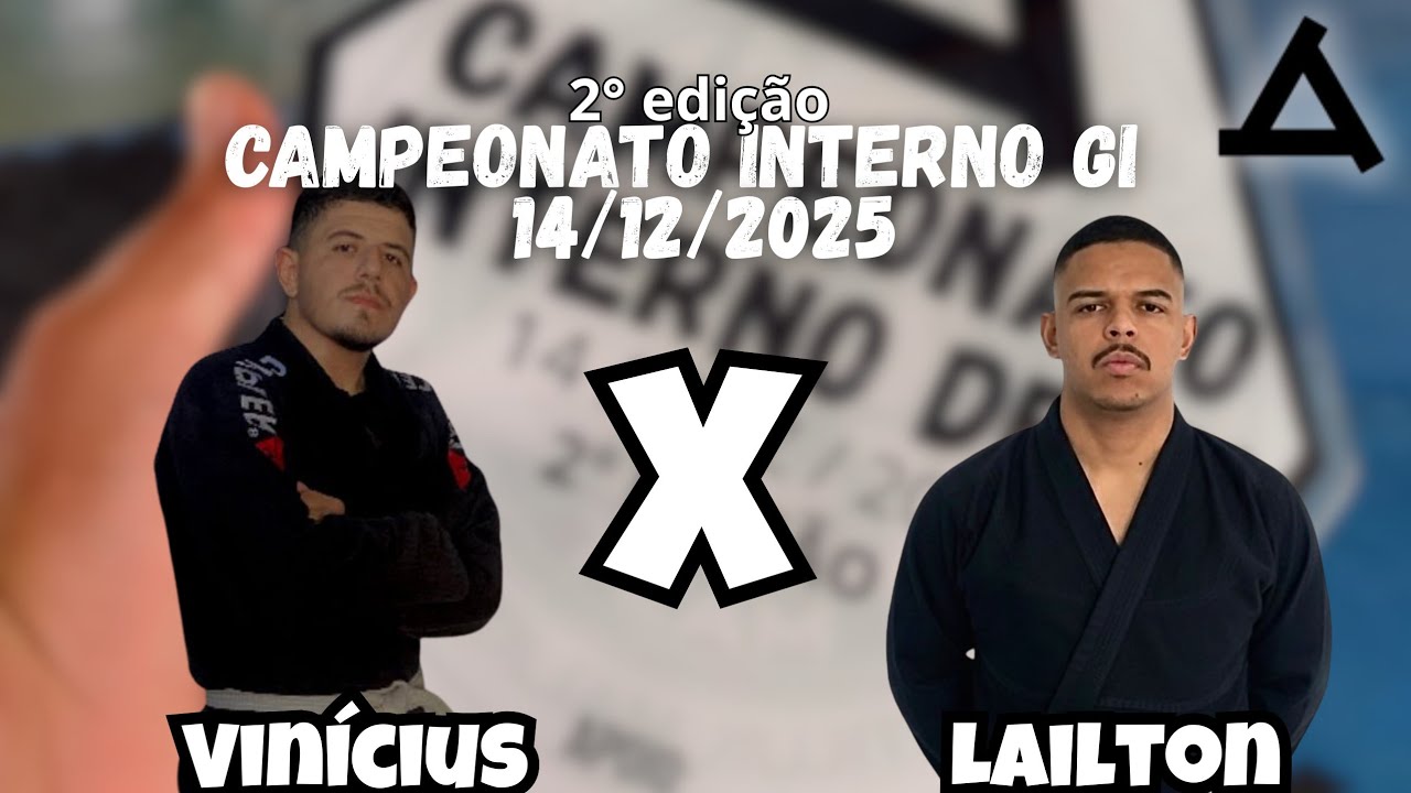 Vinícios x Lailton (2°campeonato interno GI) DOJO TITAN - 14/12/2025