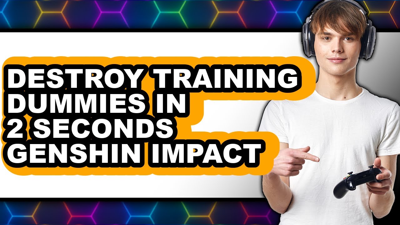 How to Destroy Training Dummies in 2 Seconds Genshin Impact - Full Guide