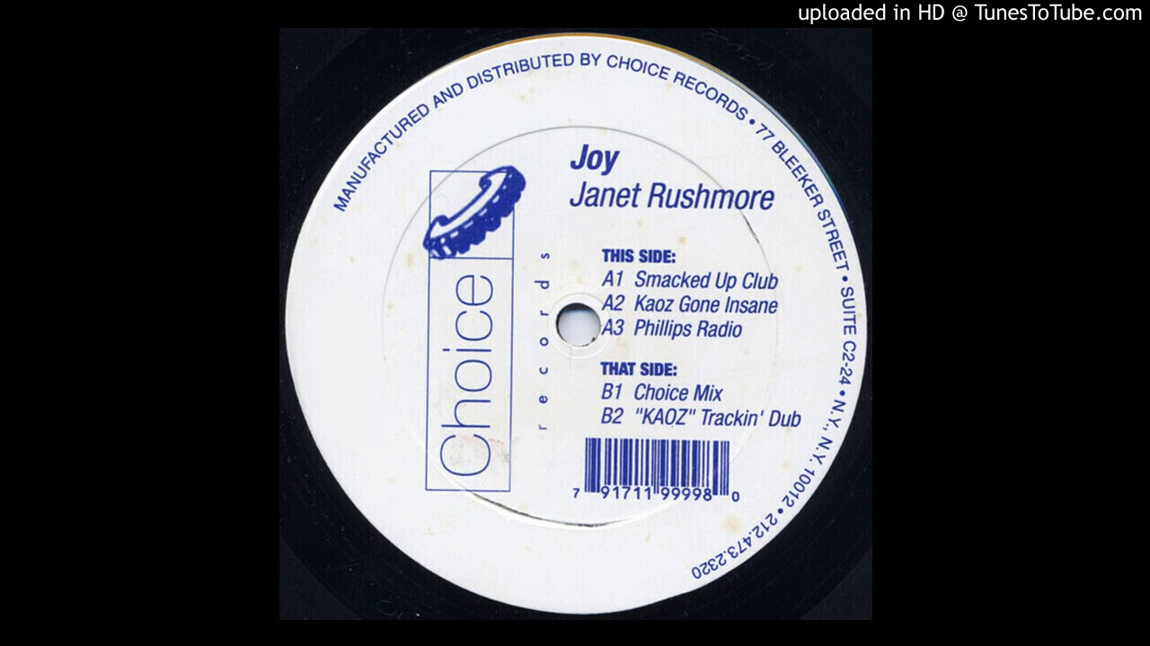 Janet Rushmore - Joy (Choice Mix)