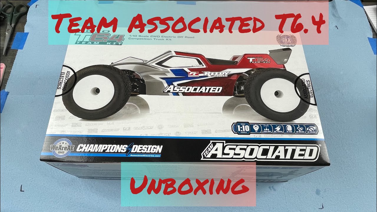 Team Associated T6.4 Unboxing