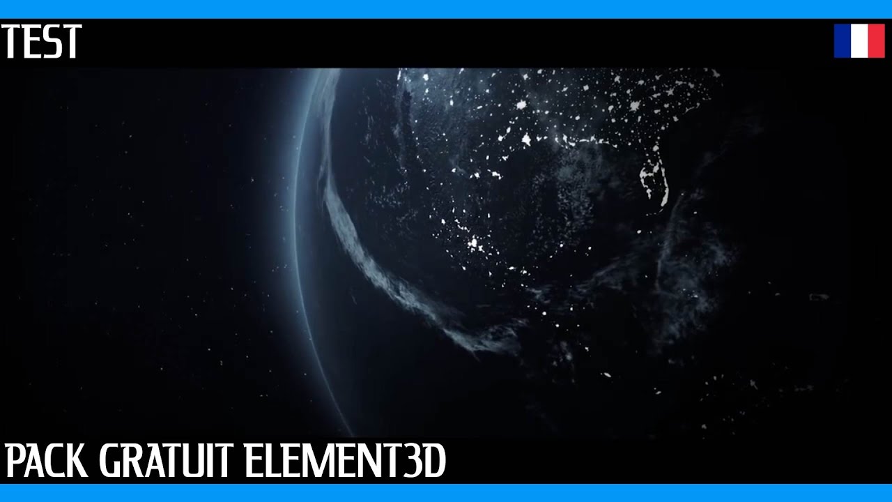 Cosmobox Bundle ! Un pack GRATUIT d'élements spaciaux pour After Effects Element 3D + Download