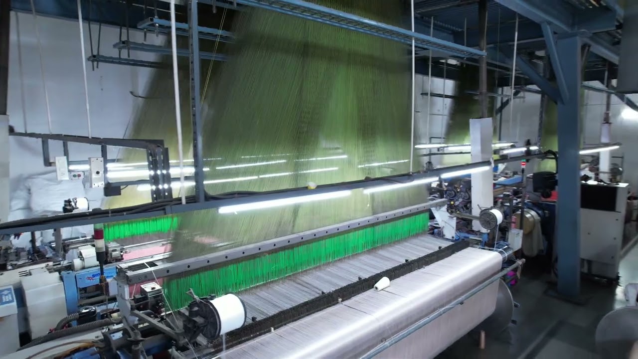 STAUBLI jacquard machine, Shuttle less rapier loom machine