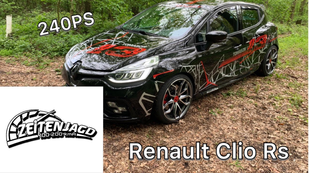 Zeitenjagd 100-200 km/h / Renault Clio RS / 240PS