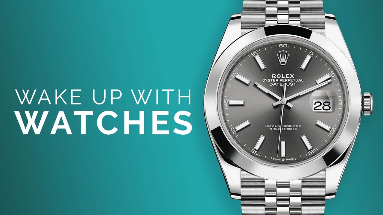 Rolex Datejust 41 DARK RHODIUM; Omega Seamaster Diver 300M: Luxury Watch Shopping From Home
