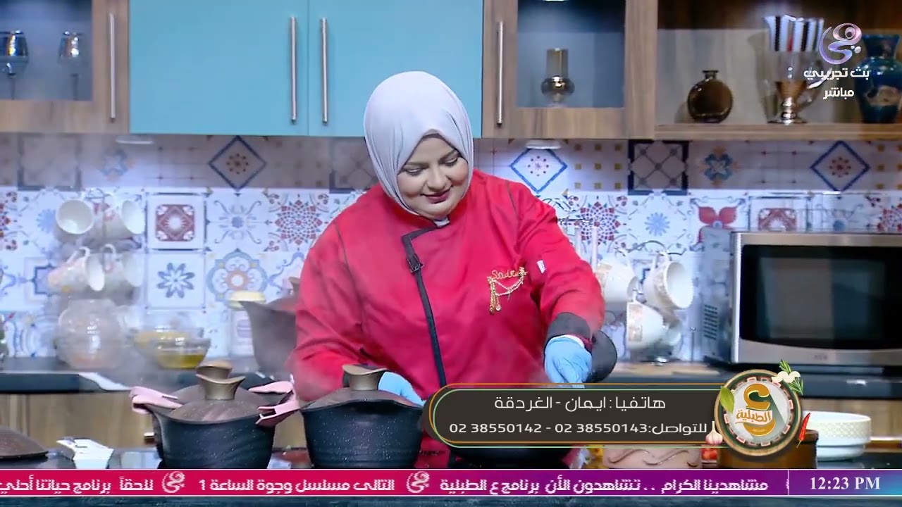 طاجن السعادة 😍.. أسهل طريقة لعمل ورق عنب بالكوارع مع صدفة جاد