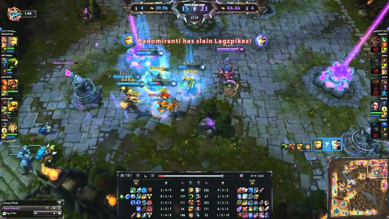 Top Vayne 1vs5 Pentakill