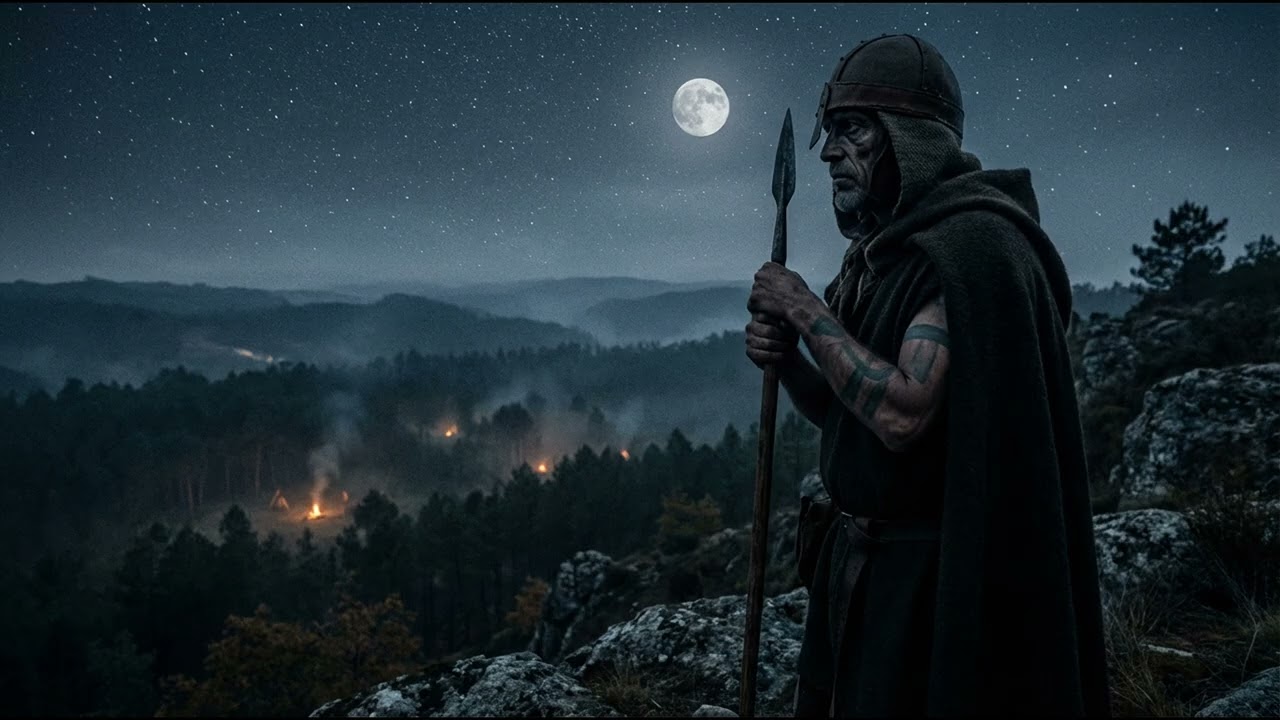 ⚔️ Epic Ancient Lusitanian War Song: Tears Beneath the Moon | Mourning Ambush Battle Hymn