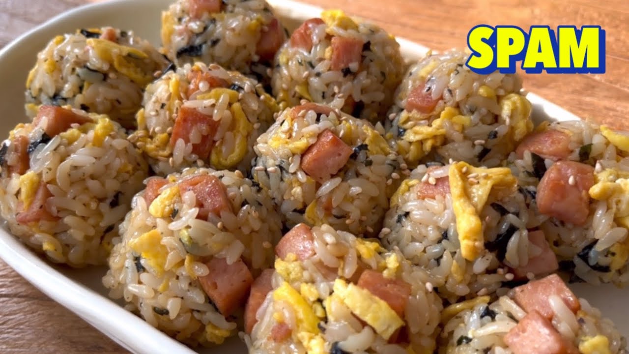 Korean Food l Spam Rice Balls🍙 스팸마요주먹밥 300만뷰 레시피