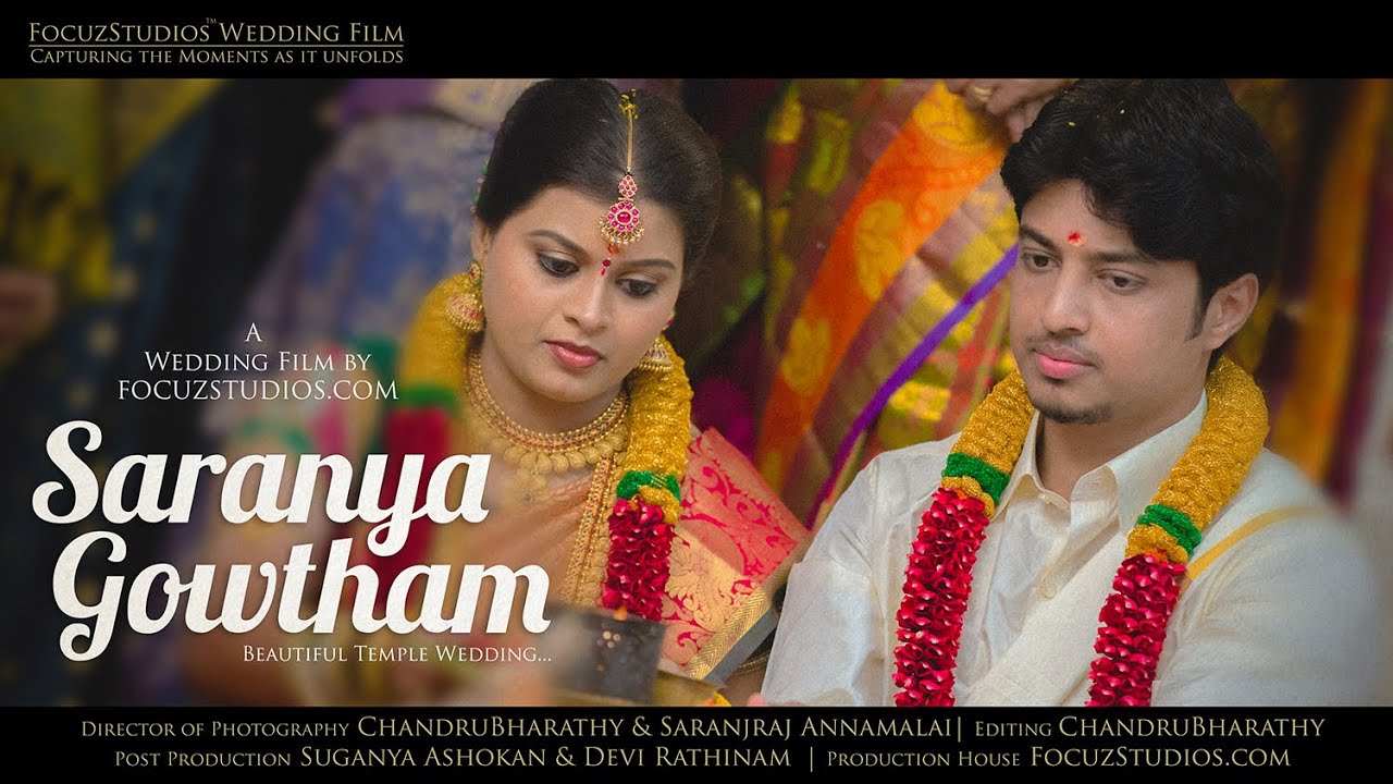 Beautiful Temple Wedding in Salem, Tamilnadu by FocuzStudios.com | SARANYA + GOWTHAM