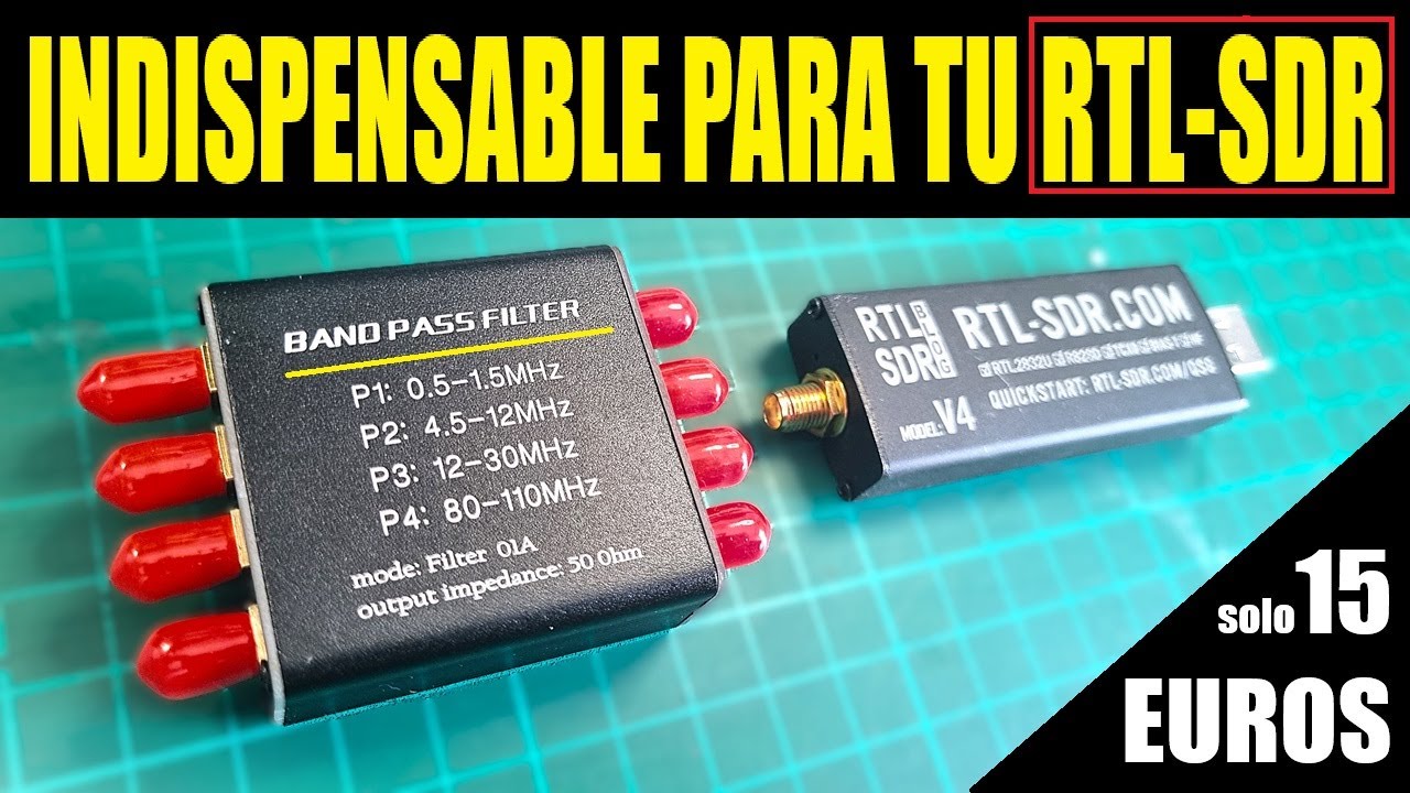 FILTROS PASABANDA para tu RTL-SDR !