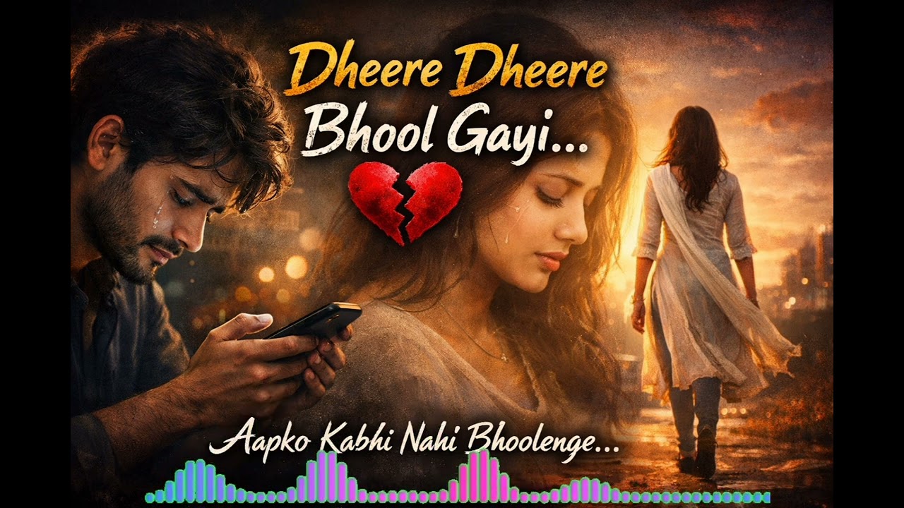 Dheere Dheere Bhool Gayi 💔 | Emotional Sad Song | AI Generated Heart Touching Song 2026
