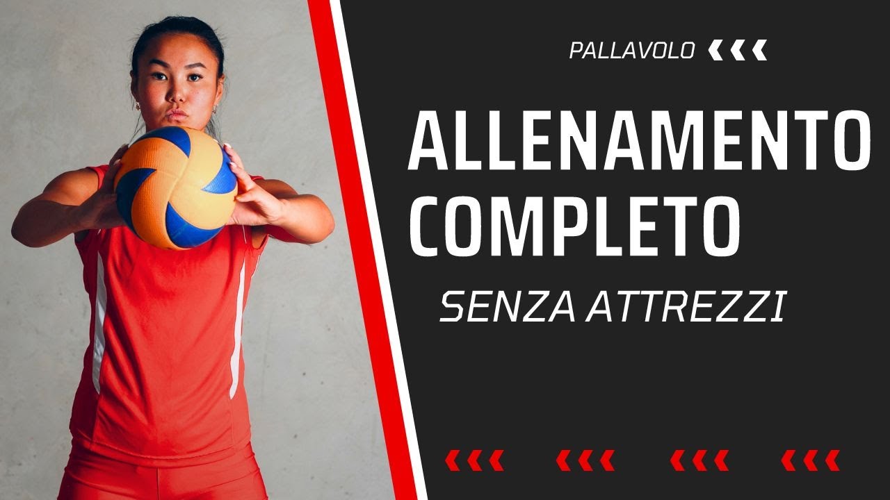 [Pallavolo] Allenamento completo a corpo libero