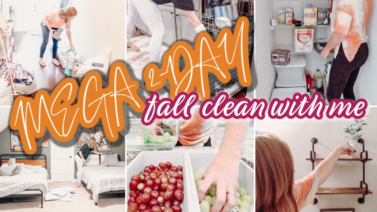 MEGA 2-DAY FALL CLEAN + DECLUTTER WITH ME
