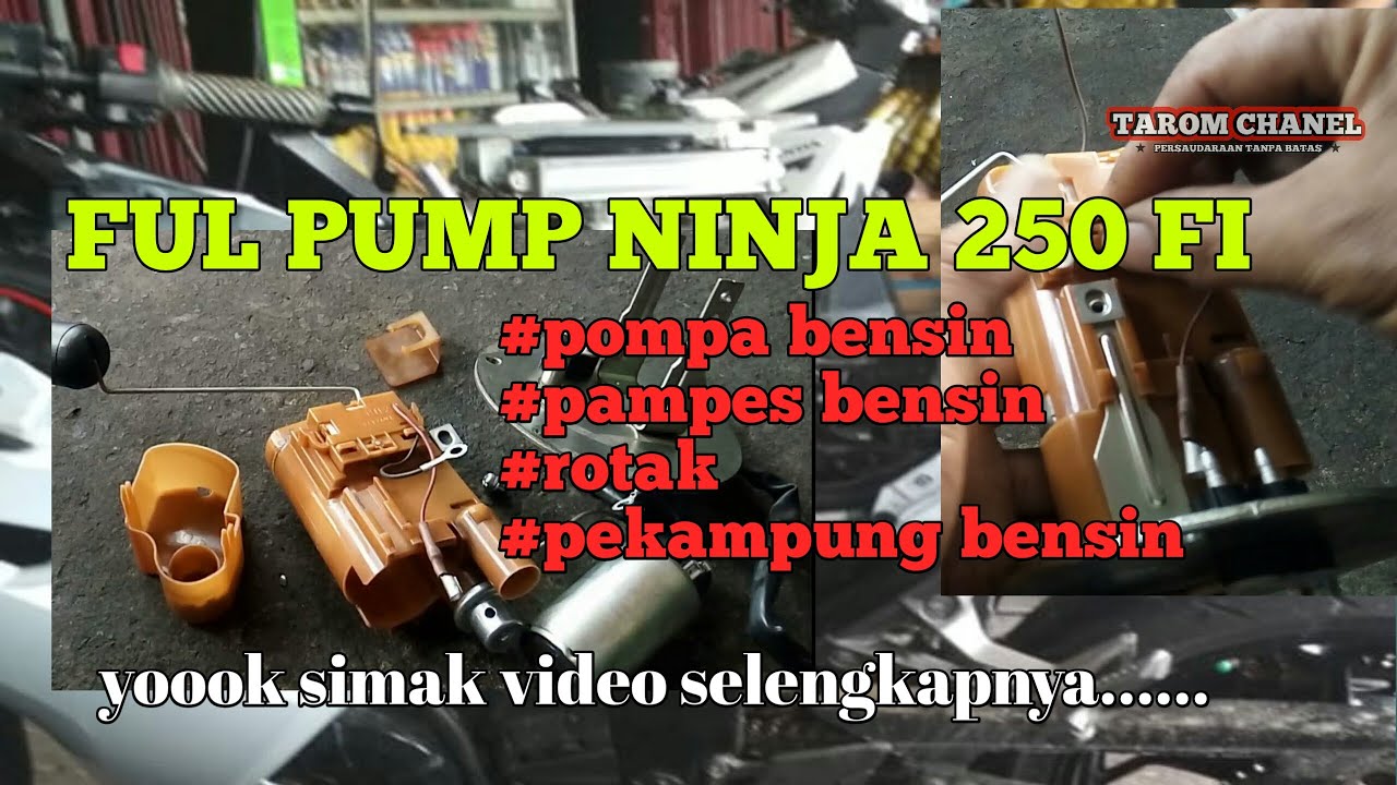 Fuel pump ninja 250 fi