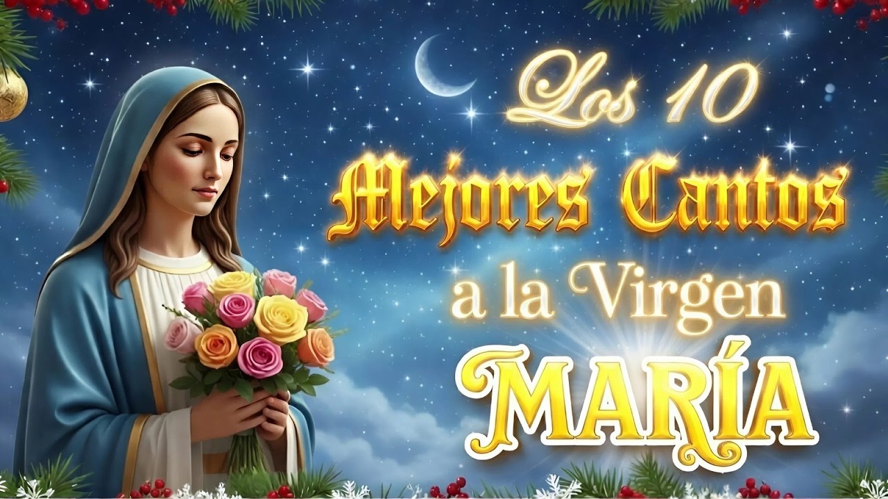12 Alabanzas Clásicas a la Santísima Virgen María | Música Católica de Amor y Devoción