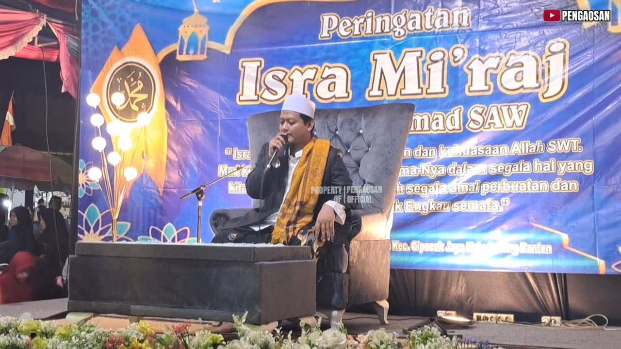 CERAMAH TERBARU KH. ABDUL MUGIS 🔴 PHBI ISRA MI'RAJ 1447 H 🔴 KP. DANGDER, CIPOCOK JAYA