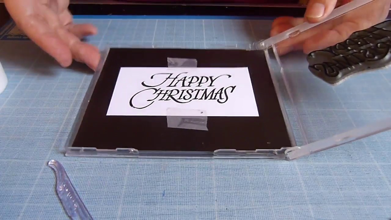 SCRAPBOOKING / TUTO: Comment fabriquer sa presse à tampons de précision
