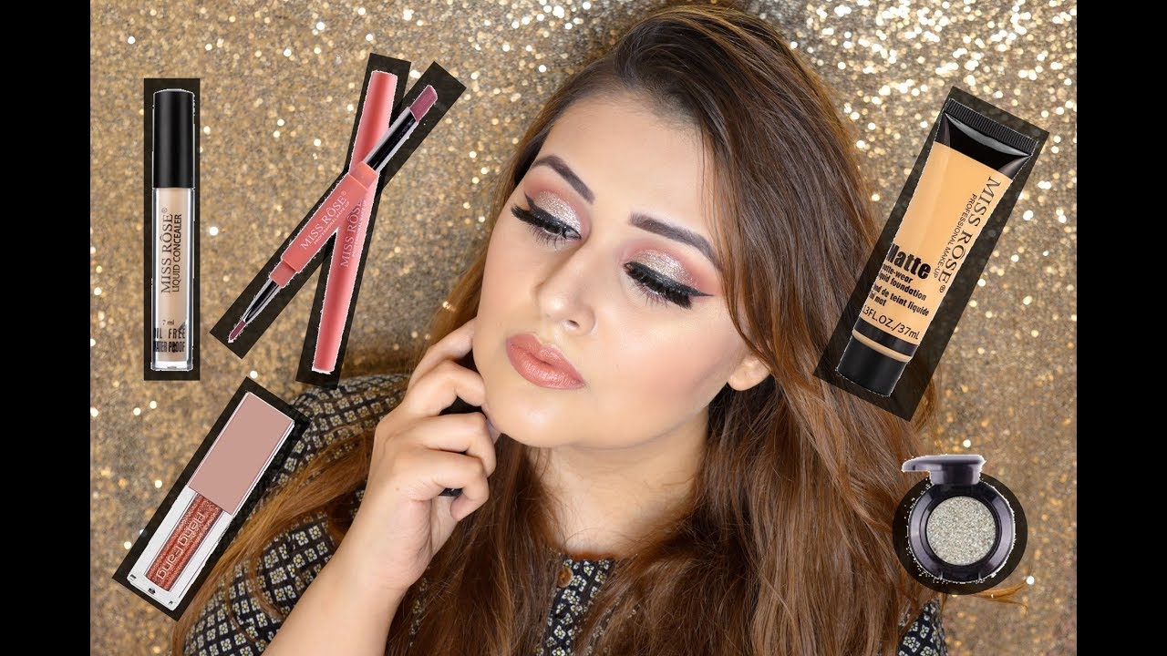 Trying Out Makeup From The Local Bazaar/Market | Miss Rose, Seven Cool, Ushas, etc