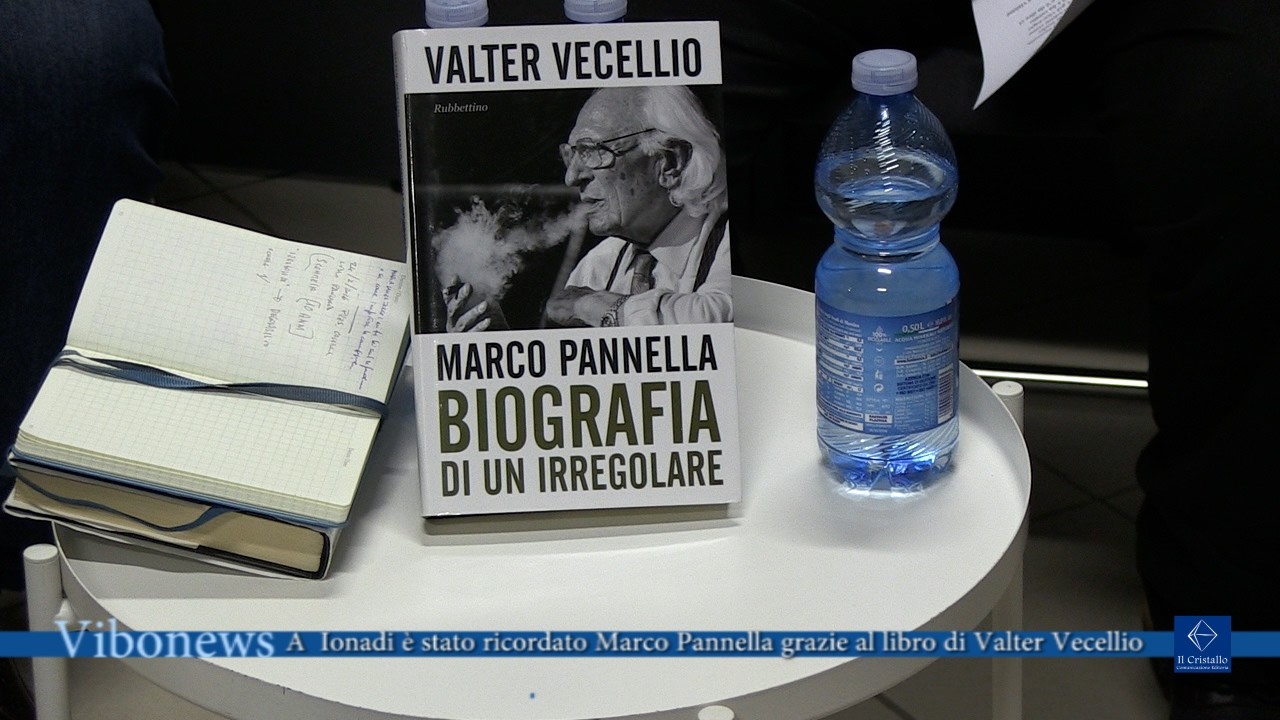 A  Ionadi è stato ricordato Marco Pannella grazie al libro di Valter Vecellio
